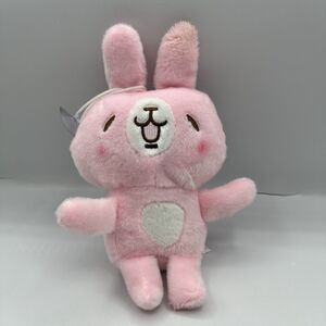 Kanahei Usagi Bunny Rabbit Plush Pink Stuffed Small Clean